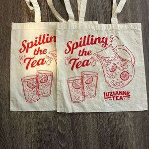 2 Luzianne Tea "Spilling the Tea" Bag